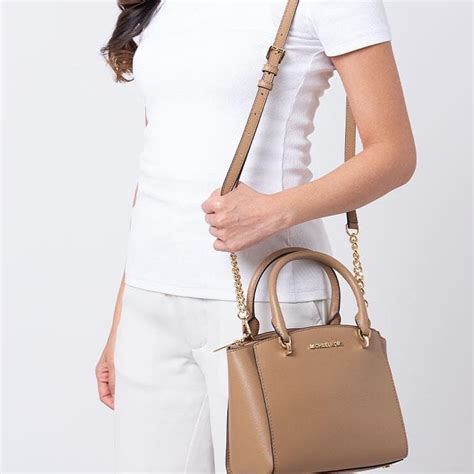 michael kors ellis small|MICHAEL Michael Kors Ellis Satchel .